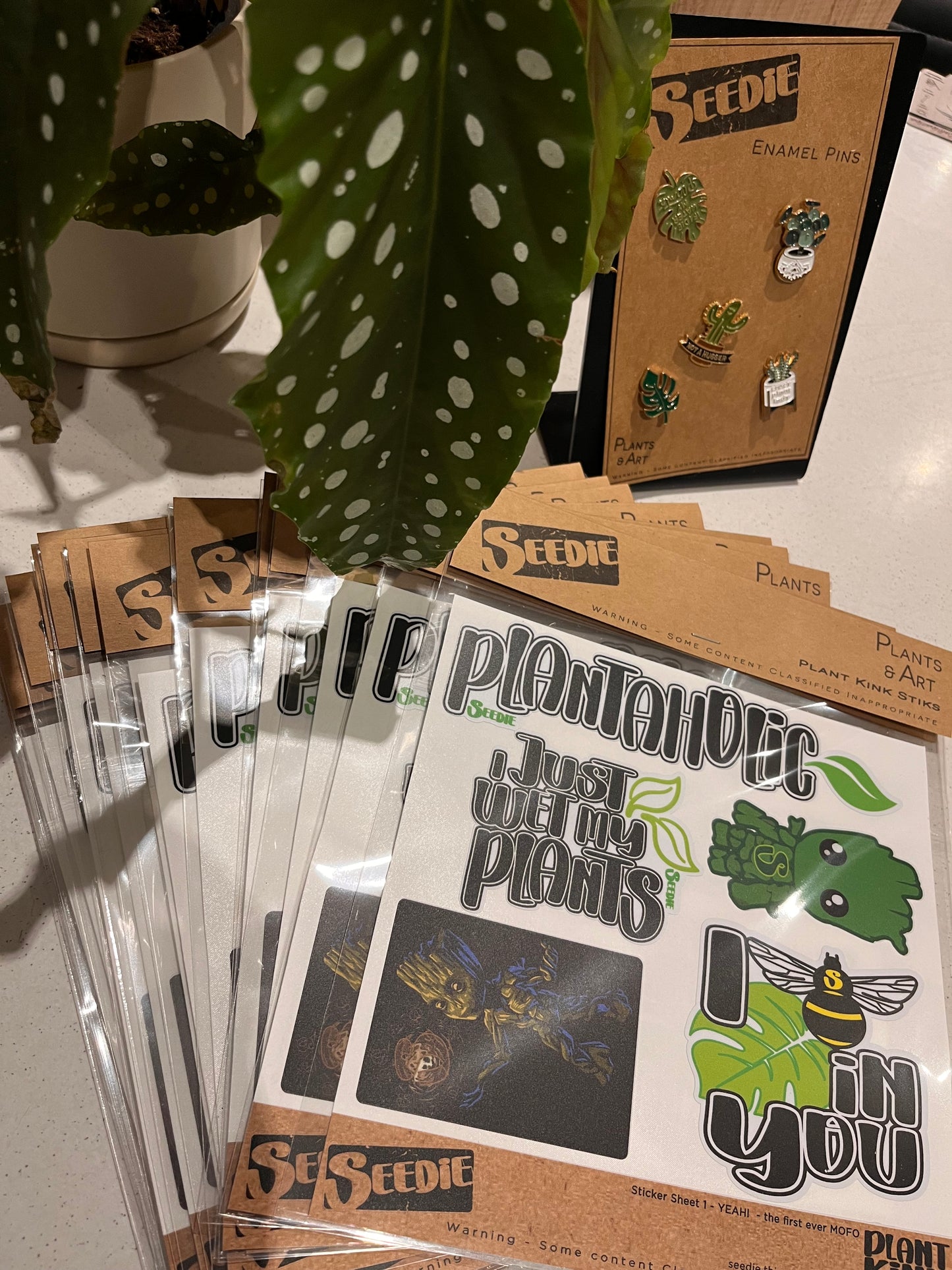Planty Sticker Sheet - Plant Kink Stiks!