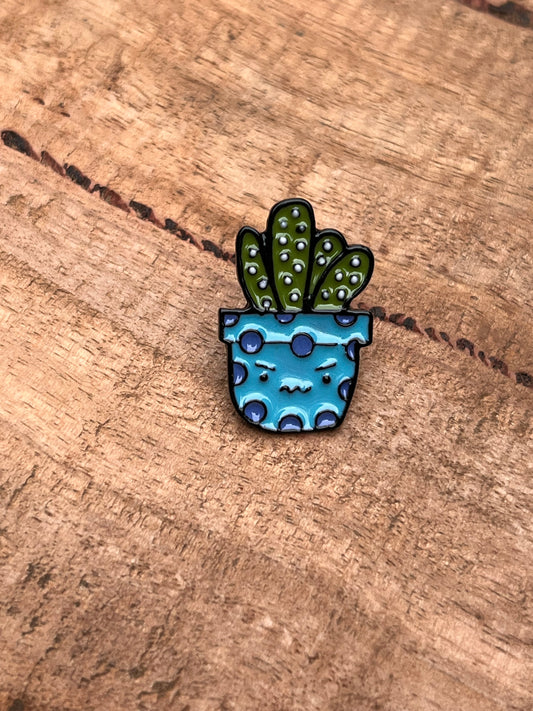 Cranky Pants Cactus Enamel Pin 🌵